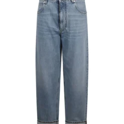 Bottega Veneta Turned Up Denim Pant