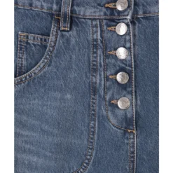 Etro Navy Blue Flared Jeans With Embroidery -ITALIST SHOP 0a00e8da98f2676ed8284bbb1532da50