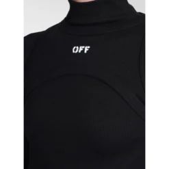 Off-White Dress In Black Cotton -ITALIST SHOP 0dabdecc291eafc1c260249cdbac378a