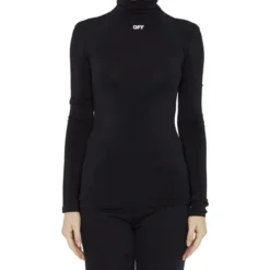 Off-White Off Logo Turtleneck