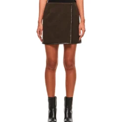 Golden Goose Wool Miniskirt