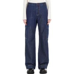 Weekend Max Mara Max Mara Weekend Califfo Dark Blue Cargo Jeans -ITALIST SHOP 0f5740db0005ec8d7ca0c21e88651c4e