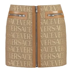 Versace Jacquard Mini Skirt