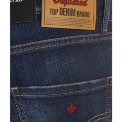 DSQUARED2 Dark Easy Wash 24/7 Jeans -ITALIST SHOP 155993ab5199e74f98a7d964a5fa98c2