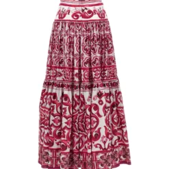 Dolce & Gabbana Long Maiolica Skirt -ITALIST SHOP 17f856bfd0ed387568238d2a1d4d82fd