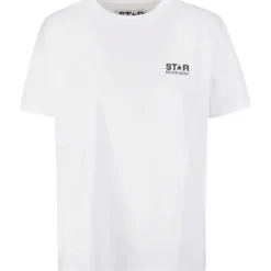 Golden Goose Star W's Regular T-shirt /logo Star / Blackboard