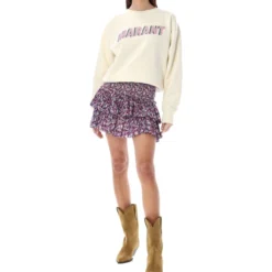 Floral Printed Ruffled Skirt -ITALIST SHOP 182ed59b0df7b93a72ea4b2aea497ae3