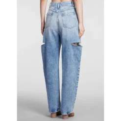 Maison Margiela Jeans In Blue Denim -ITALIST SHOP 185dc4fc012931a0f84aa237db088b10