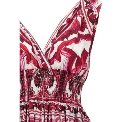 Dolce & Gabbana Long Maiolica Dress -ITALIST SHOP 1aadd38e8304fb8ad6934db37387d5cc