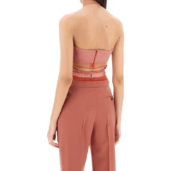 Backless Gathered Tulle Bodysuit -ITALIST SHOP 1dbcd797cc687601e960b854ad4c6c30