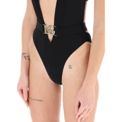 Dolce & Gabbana Plunging Neckline Belted Swimsuit 9 Dolce & Gabbana Plunging Neckline Belted Swimsuit -ITALIST SHOP 201bfe857ecda1340e683f6f86c52f41