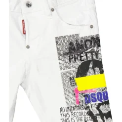 DSQUARED2 Printed Denim Jeans -ITALIST SHOP 20ad4e60deb95482c6f4c0ae155c8592