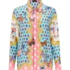 Versace Shirt In Printed Silk -ITALIST SHOP 23a089c4aaec0af34b879af9911d34c2