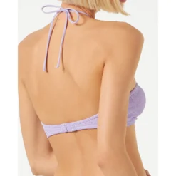 MC2 Saint Barth Woman Lilac Crinkle Bandeau Top -ITALIST SHOP 23bfbdd0360cb08354d0a11b1d476cdb