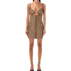 Versace Allover Mini Dress