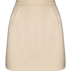 Max Mara Bobbio Camel Hair Miniskirt