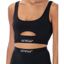 Off-White Logoband Cut-out Top -ITALIST SHOP 28dd58f54df19da19eff23e9f6591056