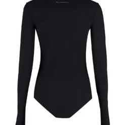 MM6 Maison Margiela Faux Leather Bodysuit -ITALIST SHOP 290c3a10cd68f7eb84892756b52d3dd0