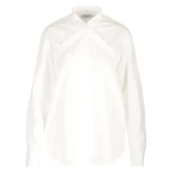 Off-White Cut- Out Popeline Shirt