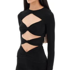 Roberto Cavalli Long-sleeved Jumpsuit With Cut-outs -ITALIST SHOP 29e3b54279204ce4c014b21ea661ed10