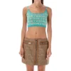 Versace Allover Knit Crop Top -ITALIST SHOP 2f56b556faf15eb0b1b785d0868de63b