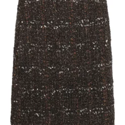 Fabiana Filippi Check Tweed Mini Skirt