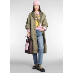 Ganni Swigy Jeans In Blue Cotton -ITALIST SHOP 35032abac706070d92686332693c923f