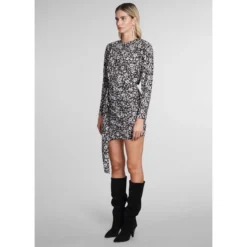 Dulce Dress In Black Viscose -ITALIST SHOP 353d978d297313627c7036966985da22