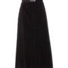 Dolce & Gabbana Long Skirt With Logo Plaque -ITALIST SHOP 35cd104b330e9b639ec5ef90f2616a2d