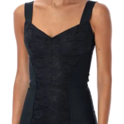 Dolce & Gabbana Black Midi Dress -ITALIST SHOP 37ee463d4031f63fea65d4bafa152e4f