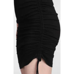 Lya Dress In Black Viscose -ITALIST SHOP 3c65c14350825606e415acb6b3c0c217