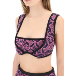 Marine Serre 'oriental Towels' Bralette Top -ITALIST SHOP 3df5a42090b47fa32d12533915344ec8