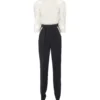 Elisabetta Franchi Jumpsuit Featuring Macramé Shirt -ITALIST SHOP 3eaf84ef293d71a929feec751455e0ef