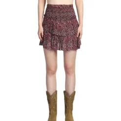 Hilari Skirt In Brown Viscose