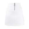 Bottega Veneta Contrast Stitching Mini Skirt