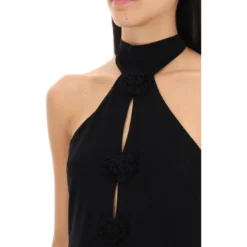 Magda Butrym Grecian Halterneck Bodysuit -ITALIST SHOP 475ffa0714485a03277aadca76065dbf