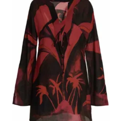 Printed Short Kaftano