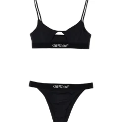 Off-White 'logo Band' Bikini