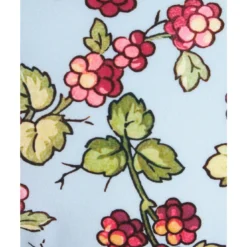 Etro Light Blue Bikini With Berries Print -ITALIST SHOP 4a59744a5e4d4e07b690f2d295f276f5