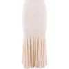 Chloé Elastic Waist Pleated Skirt
