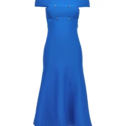 Alexander McQueen Off-shoulder Puffer Dress