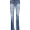 DSQUARED2 Mid Waist Flare Jeans -ITALIST SHOP 4ae23f6178d67ff27e48c8e4d51d4221