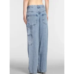 Bymara Jeans In Blue Cotton -ITALIST SHOP 4c0de9601f237e9220da936b9efc7a1a