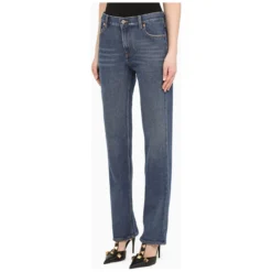 Valentino Blue Slim Jeans -ITALIST SHOP 4c80529008a0c73b321aaaf9143b22b1