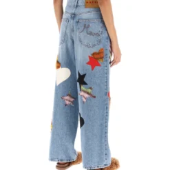 Marni Relaxed Fit Jeans With Patches 8 Marni Relaxed Fit Jeans With Patches -ITALIST SHOP 4db2caffc4137aedb6841844987f8425