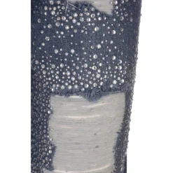 PHILIPP PLEIN Boyfriend Jeans In New Baroque Blue Denim With Crystals -ITALIST SHOP 4f4ef396c99c3374422ea2596d0302c5