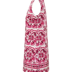 Dolce & Gabbana Short Dress In Brocade Majolica Print -ITALIST SHOP 520944c45ef5e123723fddb6bb8645f8