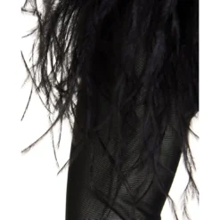 OSEREE Feather Entire Mesh Bodysuit -ITALIST SHOP 53c39b75b9d65bfb09f7251e423094e7