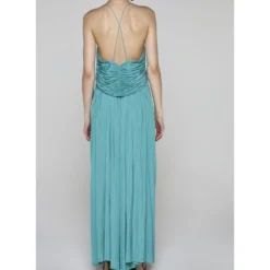 Lanvin Pleated Long Dress -ITALIST SHOP 5629113eb016fc8c8068e094d89e83b0