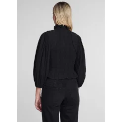 Idris Blouse In Black Cotton -ITALIST SHOP 5a656b6d8a71897b8b1b84f8a1ca73e8